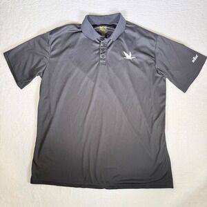 Wawa Goose Pride‎ Mens XXL Employee Gray Short Sleeve Collared Polo Shirt